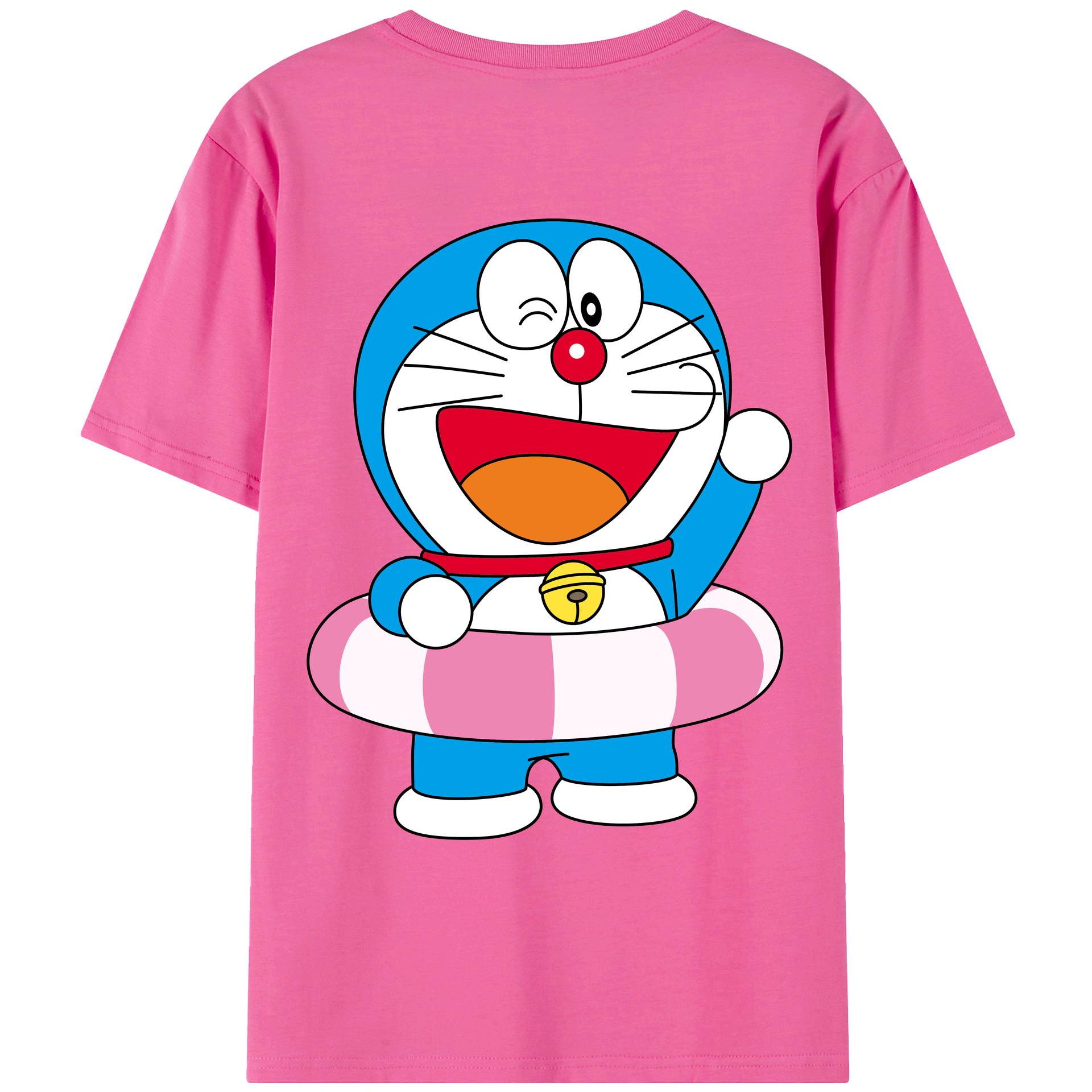 （画像用） ドラえもん Doraemon レディース半袖Tシャツ(バックプリント)